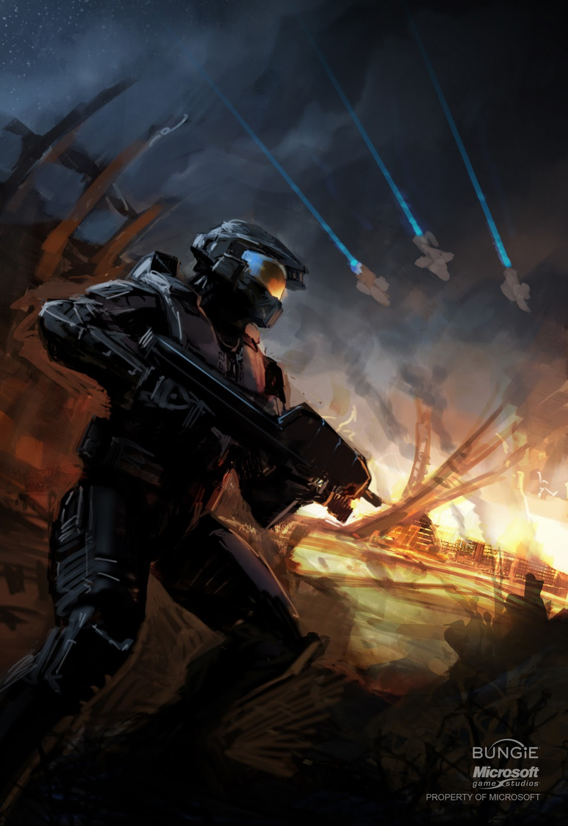 Illustration for article titled The Art Of Halo Is Like A Postcard From The End Of The Universe